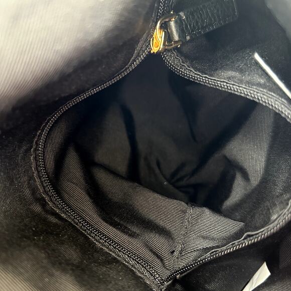 Marc Jacobs Natasha Pebbled Leather Crossbody Black Handbag Purse Designer Zip - Picture 12 of 16